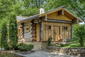 Баня из сруба
